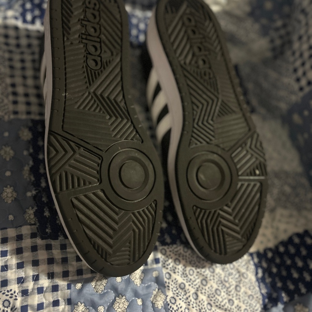Adidas Classic Black and White Striped Shoes men’s - Picture 13 of 14